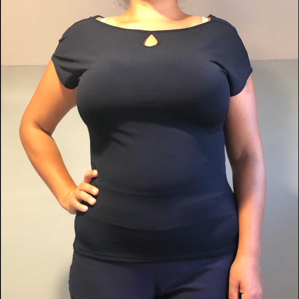 New York&Company Blue Blouse